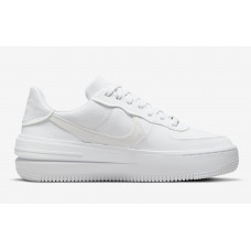 Кросівки жіночі Nike Air Force 1 Plt.Af.Orm Triple White W (DJ9946-100)